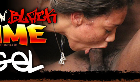 Angel Gets Rough Blowjob